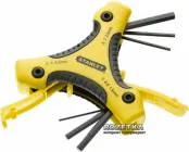 Набір ключів шестигранних Stanley Triangle з рукояткою (0-95-935)