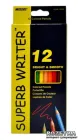 Олівці кольорові Marco Superb Writer 12 кольорів (4100-12CB)
