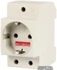Розетка на DIN-рейку E.NEXT e.socket.pro.din.tms (4823052931605)