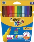 Фломастери BIC Visa 12 кольорів 12 шт (3270220002758)