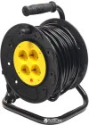 Подовжувач на котушці PowerPlant 25 м 4 розетки (PPRA10M250S4)
