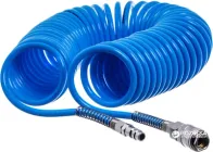 Шланг пневматичний для компресора Airkraft спіральний поліуретановий Profi 8 x 12 мм 5 м (AHC48-I)
