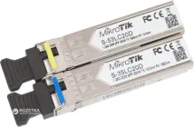 Комплект из 2-х модулів SFP MikroTik S-3553LC20D