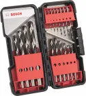 Набір свердел для металу Bosch HSS PointTeQ 18 штук (2608577350)