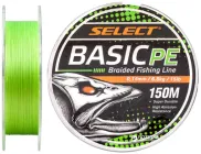 Шнур Select Basic PE 150 м 0.16 мм 8.3 кг Салатовий (18701815)