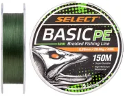 Шнур Select Basic PE 150 м 0.26 мм 20.8 кг Темно-зелений (18701874)