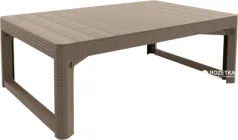 Стіл Allibert Lyon Бежевий ротанг (8711245143453)