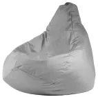 Крісло мішок груша 150х100 см Сірий