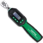 Ключ динамометричний двосторонньої дії Toptul 1/4" укорочений 1.5-30 Нм (цифровий) (DT-030S2)