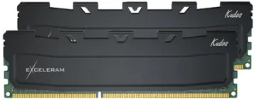 Оперативна памʼять Exceleram DDR3L-1600 16384MB PC3L-12800 (Kit of 2x8192) Black Kudos (EKBLACK3161611LAD)