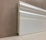 Плінтус Супер Профіль 2800x144x16 Білий 16145b