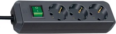 Подовжувач Brennenstuhl Eco-Line 3 розетки 5 м (1152900)