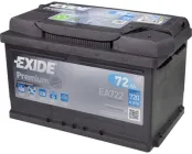 Автомобільний акумулятор Exide Premium 6СТ-72 Н (EA722) 72 А·год (-/+) Euro 720 А (EA722)