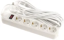 Мережевий фільтр PowerPlant 7 м 5 розеток (PPSA10M70S5B)