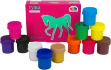 Фарби гуашеві Гамма Україна Захоплення 12 кольорів 20 мл (200204) (4820219211723)