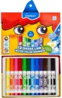 Фломастери Marco Super Washable 12 кольорів (1630-12CB)