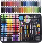 Швейний набір ILkea, 200 Швейних Аксесуарів Преміум-Класу, 43 XL Котушки з Нитками. Підходить для Мандрівників, Дорослих, Дітей (IKSW072)