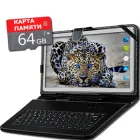 Планшет - телефон Hoozo X1001 Full HD 32Gb LTE Silver + Чохол-клавіатура + Карта пам'яті 64GB