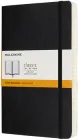 Нотатник Moleskine Classic Expanded 13 х 21 см 400 сторінок у лінійку Чорний М'яка обкладинка (8058647628042)