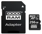 Карта пам'яті GoodRam microSDXC 256GB UHS-I (M1AA-2560R12) + SD адаптер (6570508)