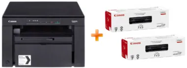 БФП Canon i-SENSYS MF3010 (5252B034AA) + 2 картриджа в комплекті!
