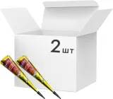 Упаковка хни в конусі Golecha для розпису тіла 25 г х 2 шт. Коричнева (2200200117678)