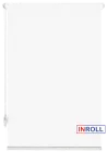 Ролета тканинна INROLL Есо-Mini 52,5х165 см Len Білий 800