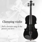 Скрипка Violin Linden 1/8 Чорна