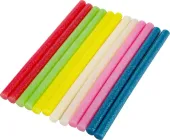 Клейові стрижні Mastertool 11.2х200 мм 12 шт. Різнобарвні неонові (42-0165)