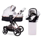 Універсальна коляска 3в1 з автокріслом Ninos Bono, White