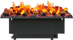 Електрокамін паровий Dimplex Opti-Myst Cassette 750 P SS зі справжнім 3D ефектом полумʼя та звуком (з підключенням до води, з дровами)