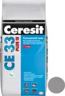 Затирка для швів Ceresit CE33 Plus 114 2 кг (мішок) Сіра (Е28779)