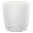 Горщик для квітів Form-Plastic Тоскана Кругла-11 0,8 л білий (0740-011)