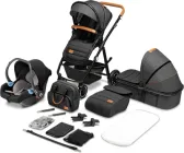 Універсальна коляска 3 в 1 Lionelo Amber Grey Graphite (LO-AMBER GREY GRAPHITE (3in1))