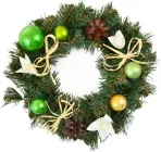 Вінок декоративний Новогодько (YES! Fun) Карамелька 24 см (904202)