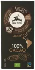Шоколад Alce Nero екстрачорний 100% Fairtrade Органічний 50 г (8009004811812)
