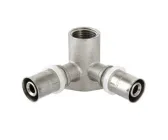 Водорозетка (прес-фітинг) Valtec DN 20x1/2" прохідна магістральна (VTm.234.N.200420)