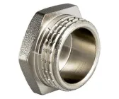 Пробка різьбова Valtec DN 1/2" латунна нікельована (VTr.583.N.0004)