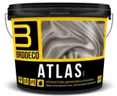 Перламутрова штукатурка, мокрий шовк "Atlas" TM Brodeco 10л