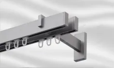 Карниз подвійний Square Line 160 див. Сатин Фінал Заглушка