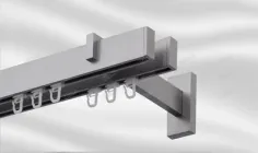 Карниз подвійний Square Line 300 див. Сатин Фінал Заглушка