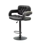 Крісло барне Onder Mebli GOR ЕК ЧОРНИЙ BAR BK - BASE