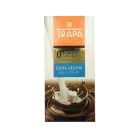 Шоколад Trapa молочний без цукру, 80г
