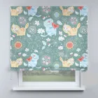 Римські штори DECOLIV різнокольорові котики 40*170 см