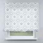 Римські штори DECOLIV ромби сірі маленькі 40*170 см