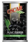 Оливки чорні без кісточки Oscar 400 г (8413552051345)