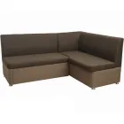 Диван кутовий Комфорт (Меблі Софіївки) Коричневий 120х190 см 11220_28