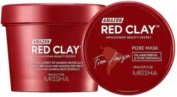 Маска для обличчя на основі червоної глини Missha Amazon Red Clay Pore Mask 110 мл (8809643534987)