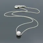 Срібне кольє Ніжність 45