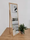 Дзеркало підлогове в дерев'яній рамі HomeDeco Світло-коричневий 170х50